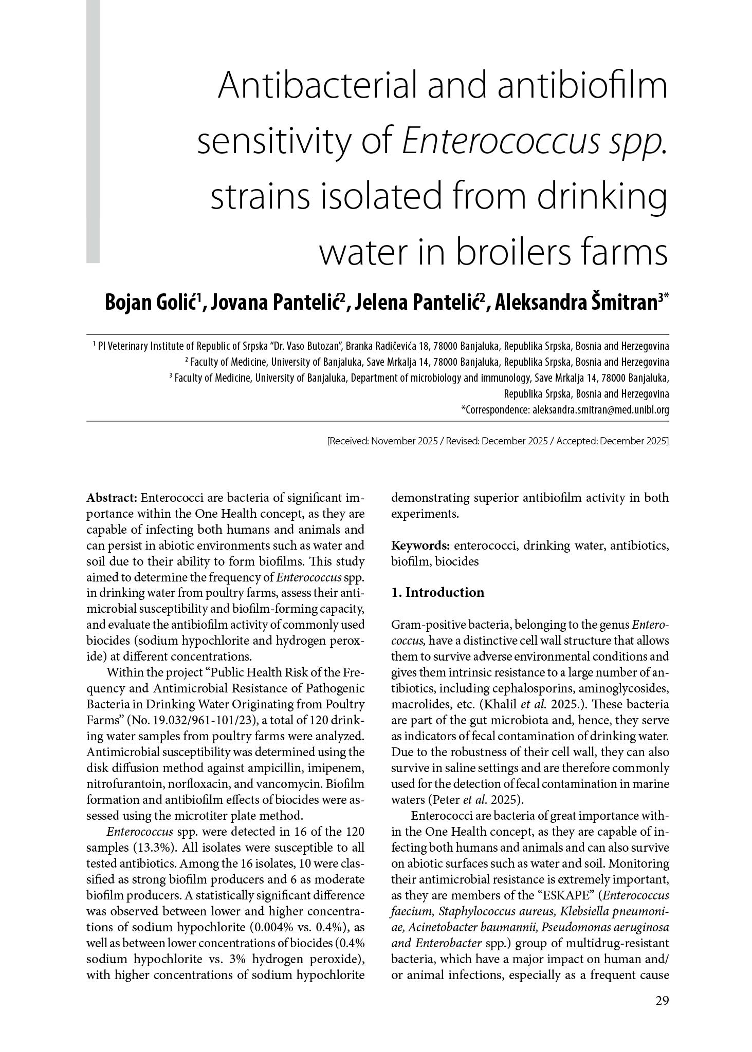 Read more about the article Volume #46 – 2 – 4